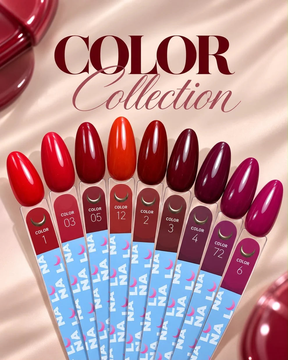 LUNAmoon Color Collection Rojos