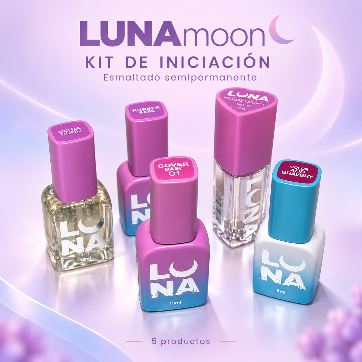 KIT INICIACIÓN ESMALTADO SEMIPERMANENTE