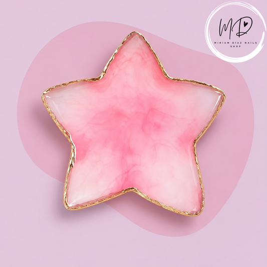Paleta de mezclas para Nail Art – Estrella rosa