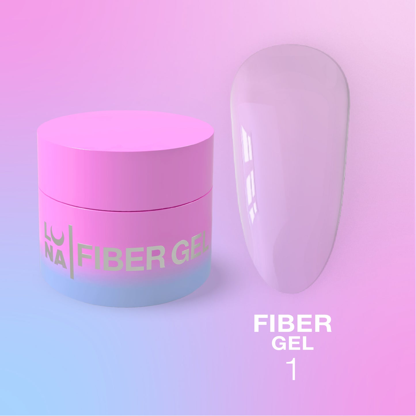 LUNAmoon Fiber Gel Nº1 5 ml