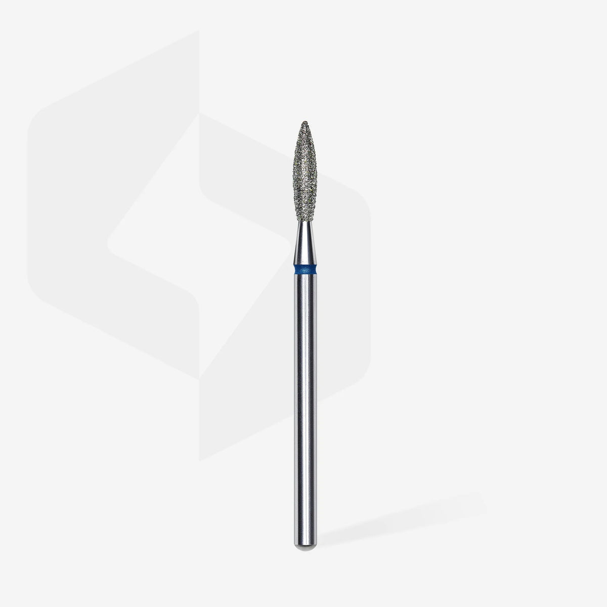 STALEKS EXPERT Fresa diamantada «Llama» azul, diámetro 2,3 mm, parte de trabajo 10 mm